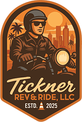 Tickner Rev & Ride, LLC. Logo