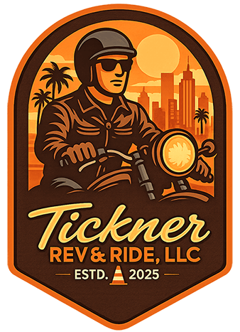 Tickner Rev & Ride, LLC. Logo